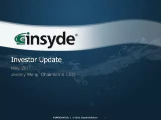 Investor Update