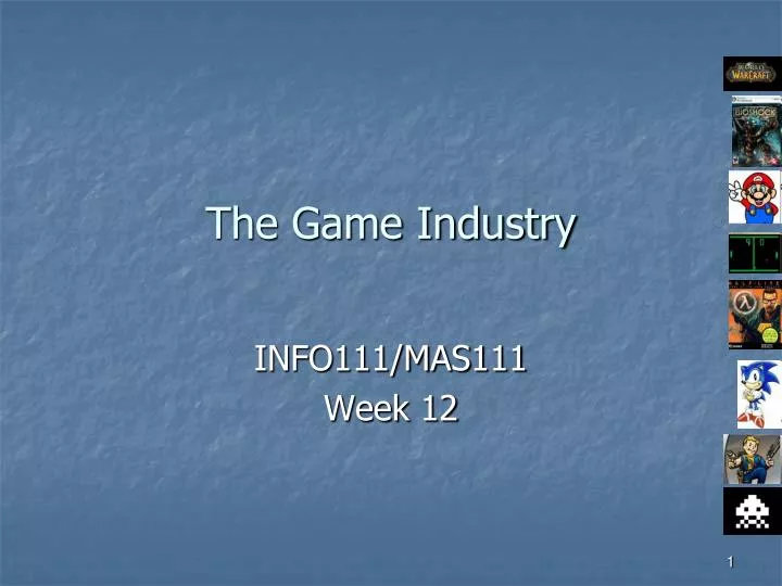 the game industry