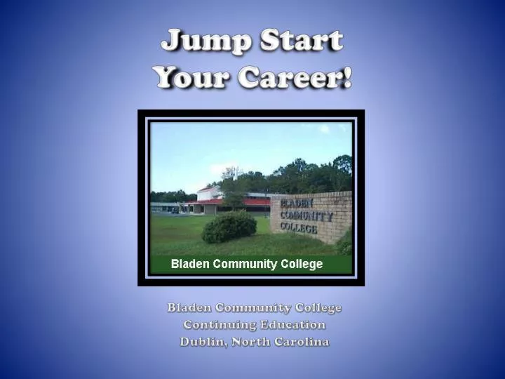 jump start your career