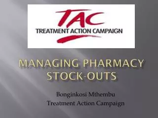 Managing pharmacy stock-outs
