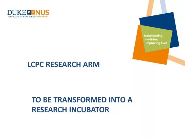 lcpc research arm