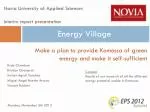 Energy Village - slide 1