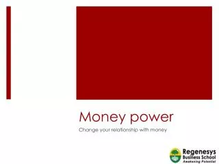 Money power