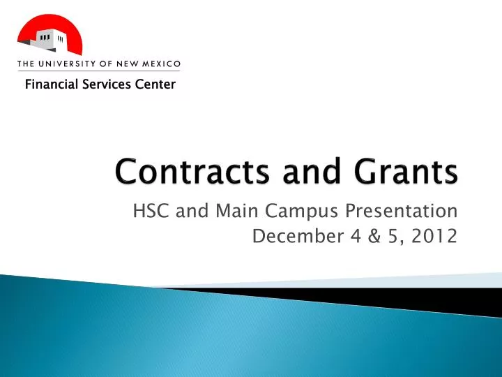 contracts and grants