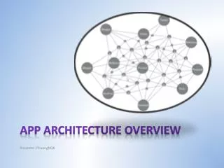 App architecture overview