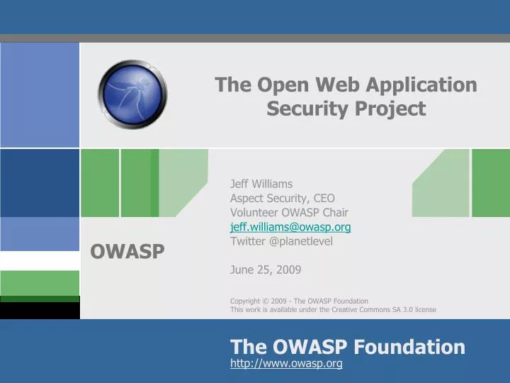 the open web application security project