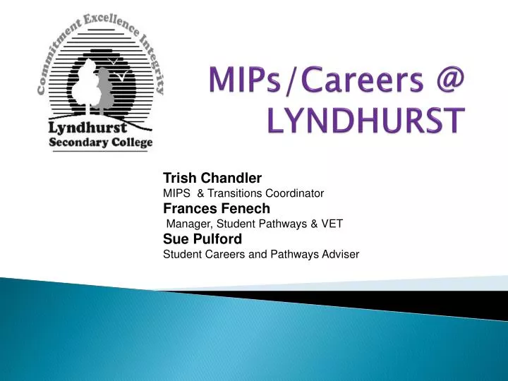 mips careers @ lyndhurst