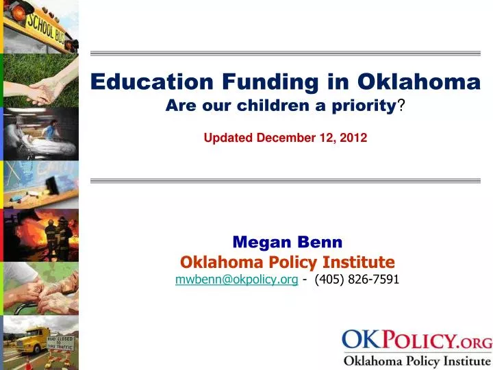 education funding in oklahoma are our children a priority updated december 12 2012