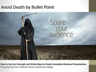 Avoid Death by Bullet Point