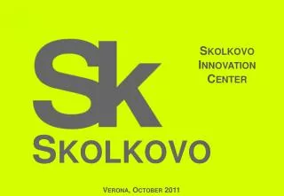 Skolkovo Innovation Center