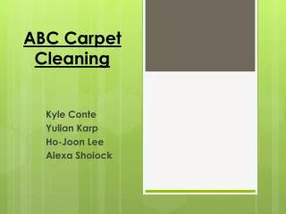 ABC Carpet Cleaning
