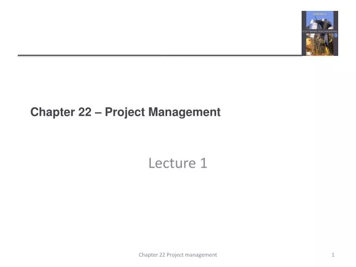 chapter 22 project management