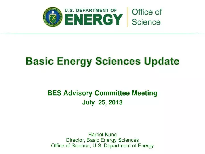 bes advisory committee meeting july 25 2013