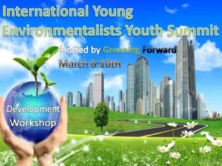 International Young Environmentalists Youth Summit