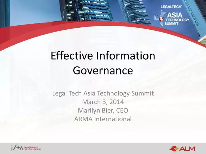 effective information governance