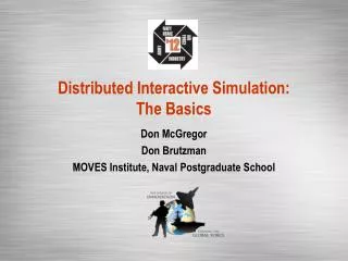 Distributed Interactive Simulation: The Basics
