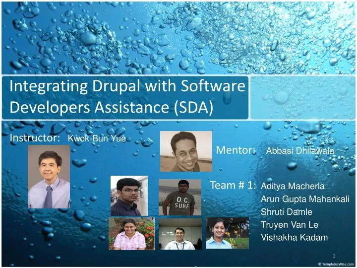 integrating drupal with software developers assistance sda