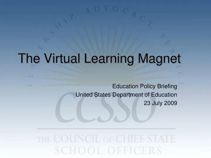 the virtual learning magnet