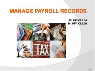MANAGE PAYROLL RECORDS