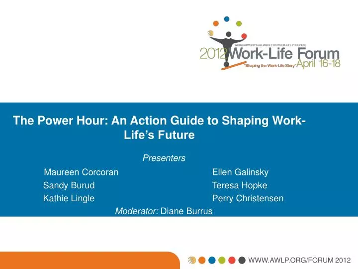 the power hour an action guide to shaping work life s future