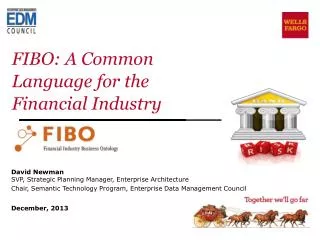 FIBO: A Common Language for the Financial Industry