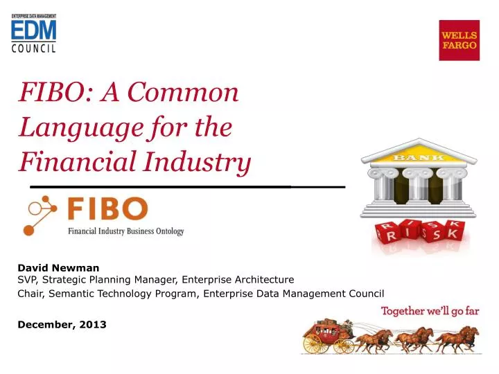 fibo a common language for the financial industry