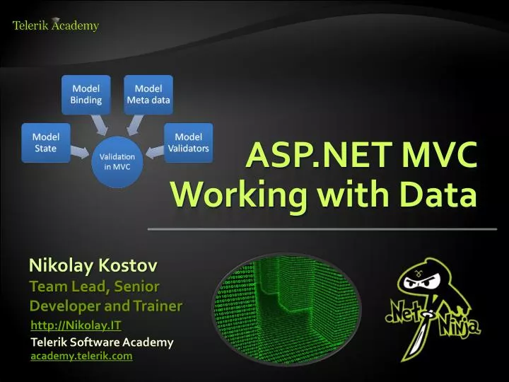 asp net mvc working with data