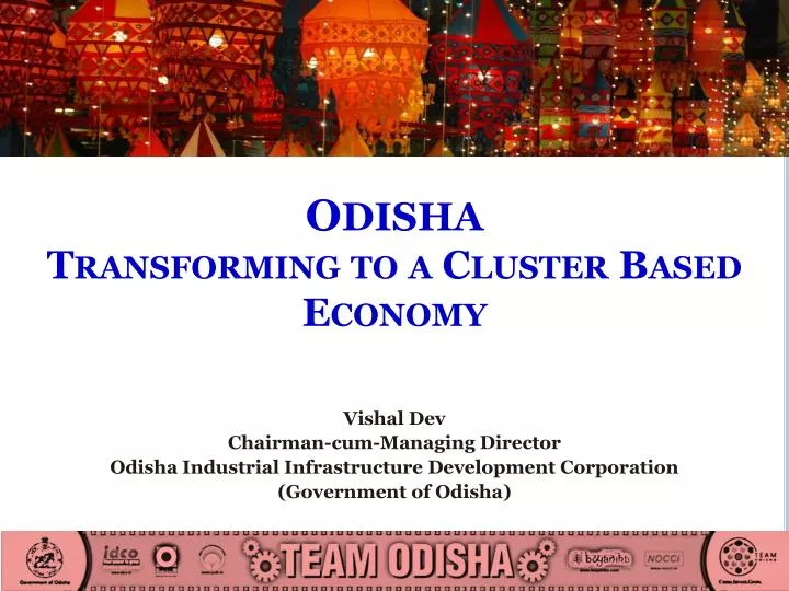 o disha transforming to a cluster based economy