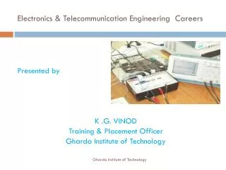 Electronics &amp; Telecommunication Engineering Careers