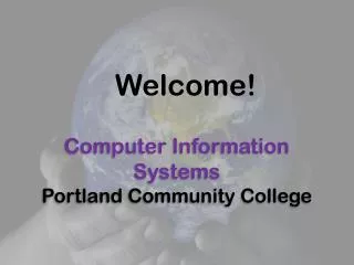Computer Information Systems Portland Community College