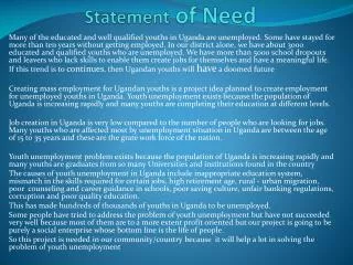 Statement of Need