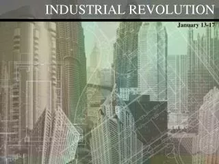 industrial revolution