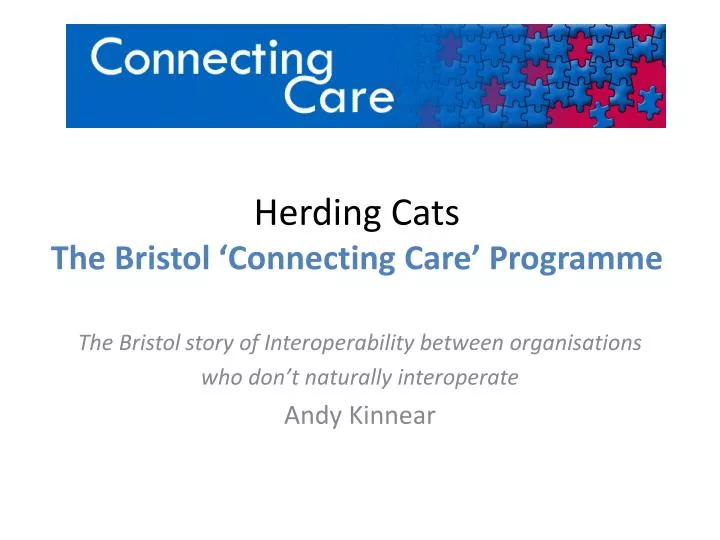 herding cats the bristol connecting care programme