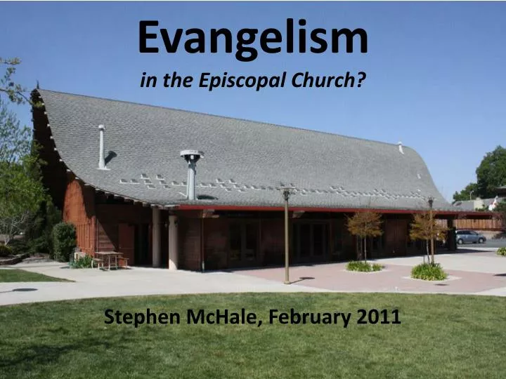 evangelism in the episcopal church