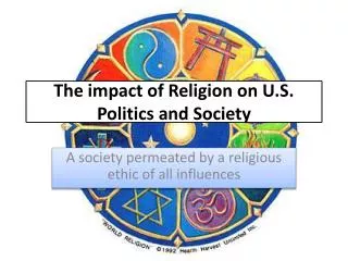 The impact of Religion on U.S. Politics and Society