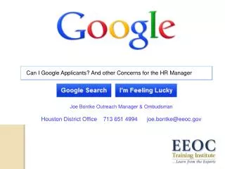Can I Google Applicants? And other Concerns for the HR Manager