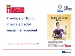 Province of Turin: Integrated solid waste management