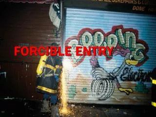 FORCIBLE ENTRY