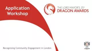 Recognising Community Engagement in London