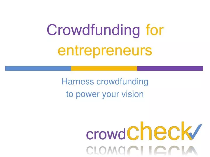 crowdfunding for entrepreneurs