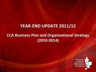YEAR-END UPDATE 2011/12