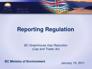 Reporting Regulation