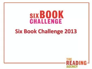 Six Book Challenge 2013