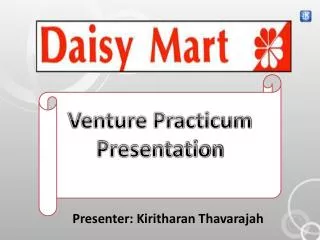 Presenter: Kiritharan Thavarajah