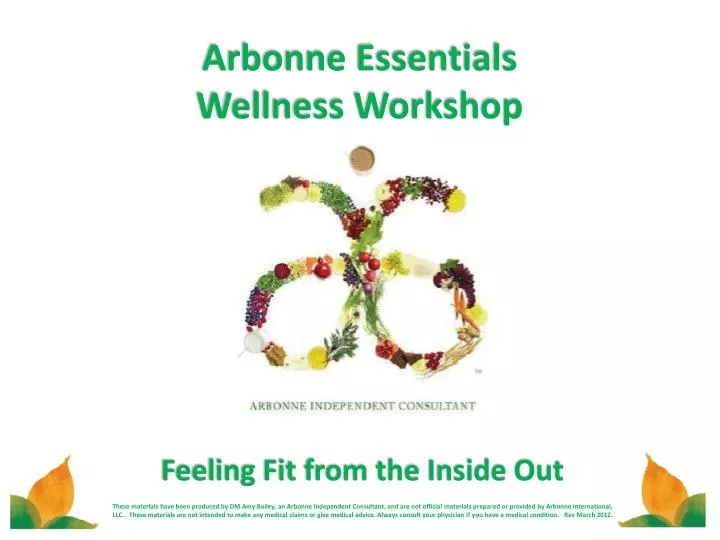 arbonne essentials wellness workshop