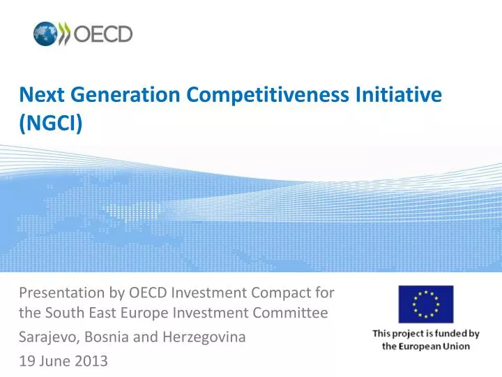 next generation competitiveness initiative ngci