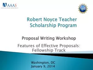 Robert Noyce Teacher Scholarship Program