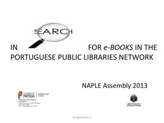 IN FOR e-BOOKS IN THE PORTUGUESE PUBLIC LIBRARIES NETWORK