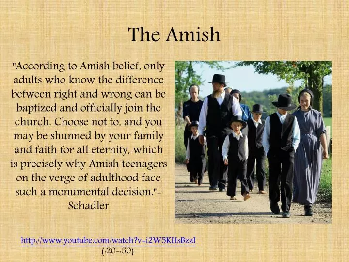 the amish