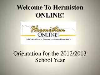 Welcome To Hermiston ONLINE!